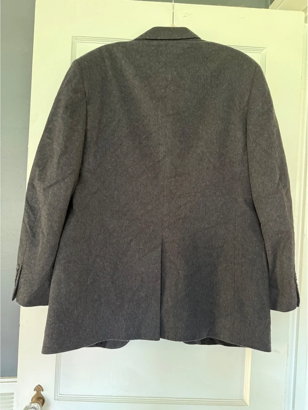 Brooks Brothers Pure Cashmere Gray Blazer Jacket
